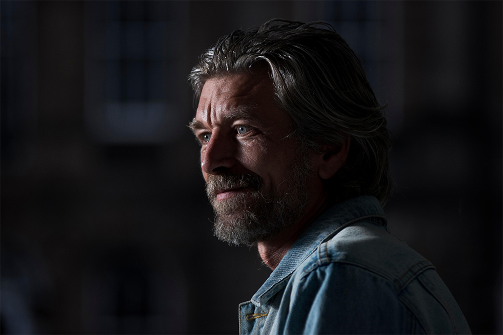 Norwegian author Karl Ove Knausgaard at the Edinburgh International Book Festival (photograph by GL Portrait/Alamy)